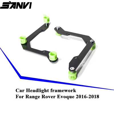 Estrutura de luz de carro Sanvi 2PCS para Range Rover Evoque 2016